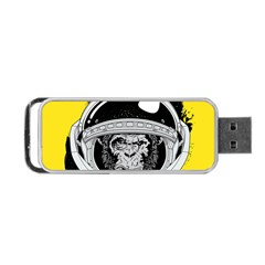 Spacemonkey Portable Usb Flash (two Sides) by goljakoff