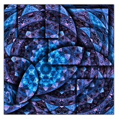 Dismembered Mandala Large Satin Scarf (square) by MRNStudios