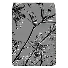 Grey Colors Flowers And Branches Illustration Print Removable Flap Cover (s) by dflcprintsclothing