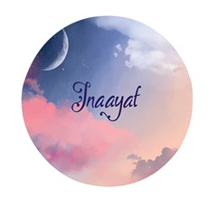 Inaayat Mini Round Pill Box by designsbymallika