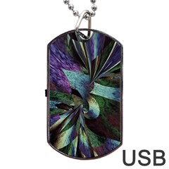 Cyclone Dog Tag Usb Flash (two Sides) by MRNStudios