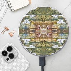 Abstract Symmetry Wireless Charger by kaleidomarblingart