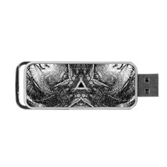 Boho Biohazard Portable Usb Flash (two Sides) by MRNStudios