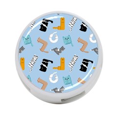 Unusual And Funny Tetris Cats 4-port Usb Hub (two Sides) by SychEva