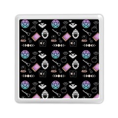 Witch Goth Pastel Pattern Memory Card Reader (square) by NerdySparkleGoth