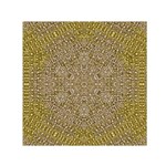 Pearls With A Beautiful Luster And A Star Of Pearls Small Satin Scarf (Square) Front