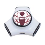 Kitsune Mask 3-Port USB Hub Front
