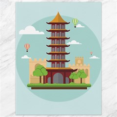 China-landmark-landscape-chinese Canvas 36  X 48  by Sudhe
