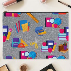 80s And 90s School Pattern Cosmetic Bag (xxxl) by NerdySparkleGoth