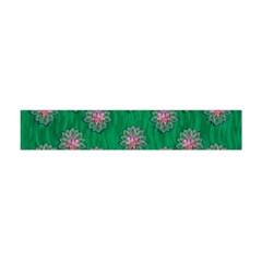 Lotus Bloom In The Blue Sea Of Peacefulness Flano Scarf (mini) by pepitasart