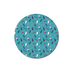 Manicure Supplies  Nail Polish Magnet 3  (round) by SychEva