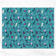Manicure Supplies  Nail Polish Rectangular Jigsaw Puzzl by SychEva