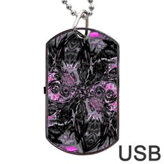 Punk Cyclone Dog Tag Usb Flash (two Sides) by MRNStudios