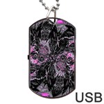 Punk Cyclone Dog Tag USB Flash (Two Sides) Back