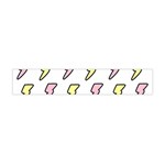Pattern Cute Flash Design Flano Scarf (Mini) Front
