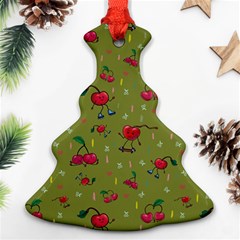 Red Cherries Athletes Ornament (christmas Tree)  by SychEva