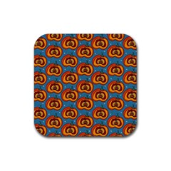 Pumpkin In Pumpkin Rubber Coaster (square) by SychEva