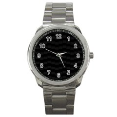 Blocks Sport Metal Watch by Sparkle