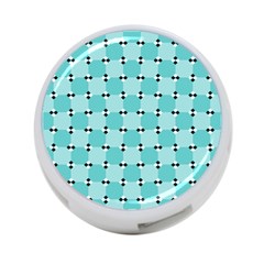 Illusion Blocks Pattern 4-port Usb Hub (one Side) by Sparkle