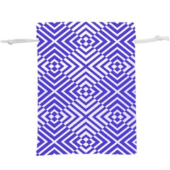 Illusion Waves Pattern  Lightweight Drawstring Pouch (xl) by Sparkle