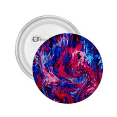 Painted Feathers 2 25  Buttons by kaleidomarblingart
