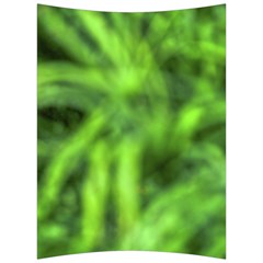 Green Abstract Stars Back Support Cushion by DimitriosArt