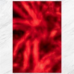 Cadmium Red Abstract Stars Canvas 20  X 30  by DimitriosArt