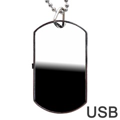 Gradient Dog Tag Usb Flash (two Sides) by Sparkle