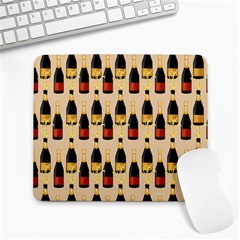 Champagne For The Holiday Large Mousepads by SychEva