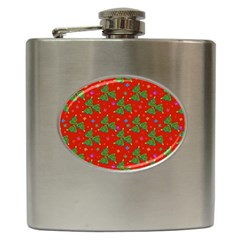 Christmas Trees Hip Flask (6 Oz) by SychEva