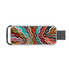 Digital Illusion Portable Usb Flash (one Side) by Sparkle