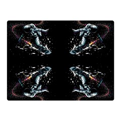Digital Illusion Double Sided Flano Blanket (mini)  by Sparkle