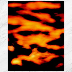 Orange Waves Abstract Series No2 Canvas 16  X 20  by DimitriosArt