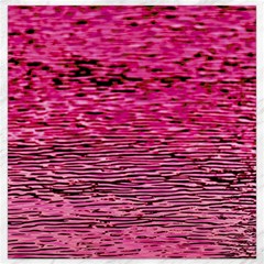 Pink  Waves Flow Series 1 Canvas 16  X 16  by DimitriosArt