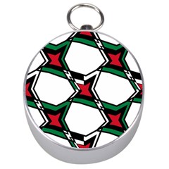 Abstract Pattern Geometric Backgrounds   Silver Compasses by Eskimos