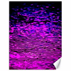 Magenta Waves Flow Series 1 Canvas 18  X 24  by DimitriosArt