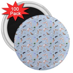Office 3  Magnets (100 Pack) by SychEva