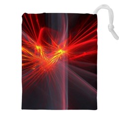 Fractal Drawstring Pouch (4xl) by Sparkle