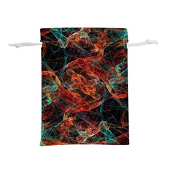 Fractal Lightweight Drawstring Pouch (l) by Sparkle