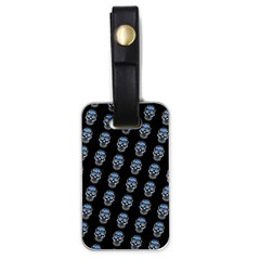 Skulls, Demonic Skull Pattern, Frida Kahlo Stylised Luggage Tag (one Side) by Casemiro