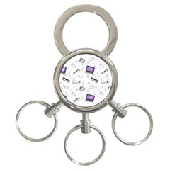 Computer Work 3-ring Key Chain by SychEva