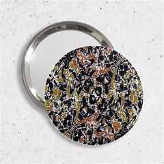 Modern Camo Tropical Print Design 2 25  Handbag Mirrors by dflcprintsclothing