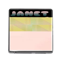 Janet 1 Memory Card Reader (square 5 Slot) by Janetaudreywilson