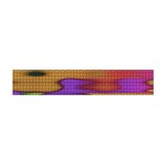 Puzzle Landscape In Beautiful Jigsaw Colors Flano Scarf (Mini) Back