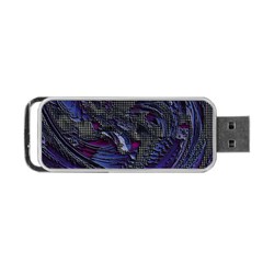 Braille Flow Portable Usb Flash (two Sides) by MRNStudios