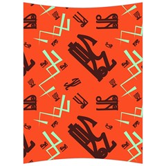 Abstract Pattern Geometric Backgrounds   Back Support Cushion by Eskimos