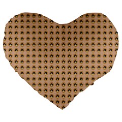 Olimedbege Large 19  Premium Heart Shape Cushions by violetheavensky
