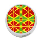 Abstract pattern geometric backgrounds   4-Port USB Hub (One Side) Front