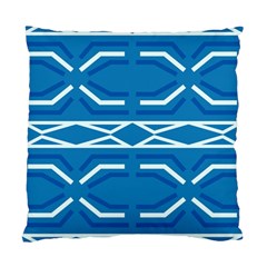Abstract Pattern Geometric Backgrounds   Standard Cushion Case (two Sides) by Eskimos