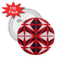Abstract Pattern Geometric Backgrounds   2 25  Buttons (100 Pack)  by Eskimos